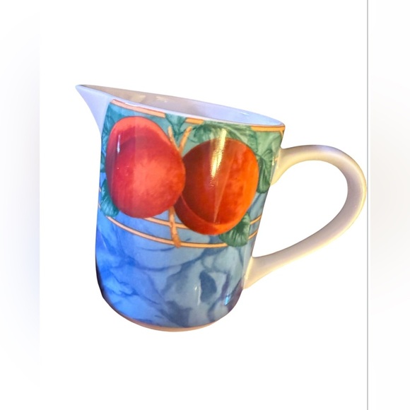 Victoria & Beale Forbidden Fruit Creamer 9024 Porcelain Colorful Porcelain Fine - Picture 1 of 13